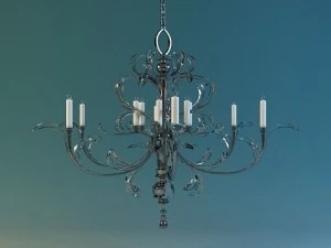 고급 램프 01 3D 모델