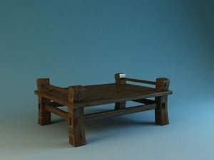 luar ruangan003 Model 3D