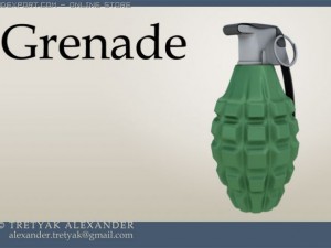 hand grenade 3D Model