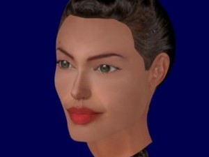 angelina jolie high quality 3d 3D मॉडल