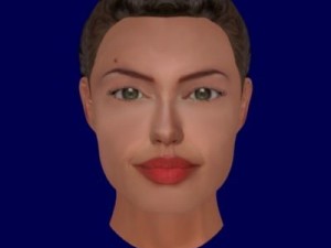 angelina jolie high quality 3d 3D मॉडल