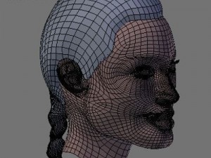 angelina jolie high quality 3d 3D मॉडल