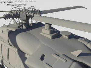 black hawk uh60a 3D Model