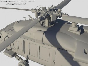 black hawk uh60a 3D Модель