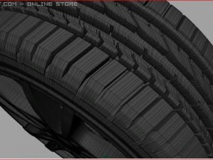 bridgestone potenza re050a 3D Model