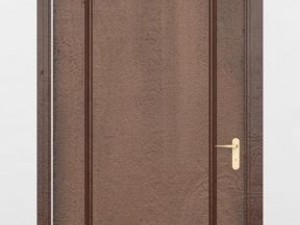 door wood Modelo 3D