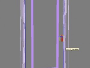 door wood Modelo 3D