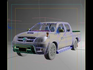toyota vigo dcab 3D Model