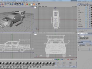 toyota vigo dcab 3D मॉडल