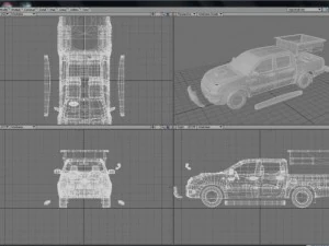toyota vigo dcab 3D Model