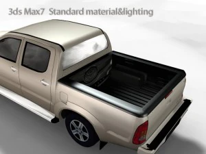 toyota vigo dcab 3D Model
