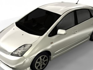 toyota  prius 3D 모델