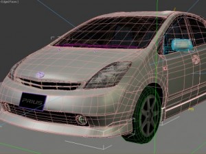 toyota  prius 3D 모델