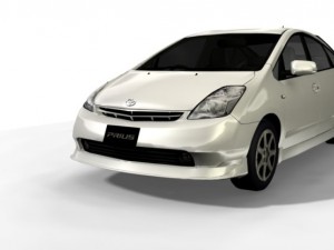 toyota  prius 3D 모델