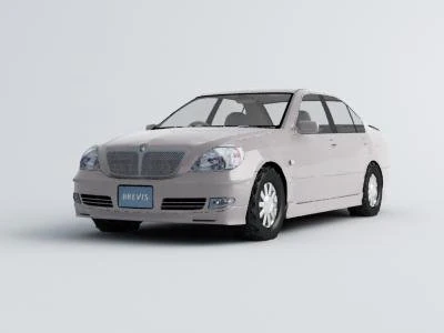 toyota brevis 3D Model .c4d .max .obj .3ds .fbx .stl .blend