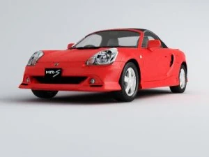 pani Toyoty Model 3D