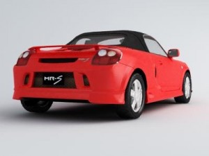 toyota mrs 3Dモデル