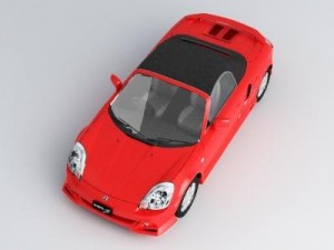 toyota mrs 3Dモデル