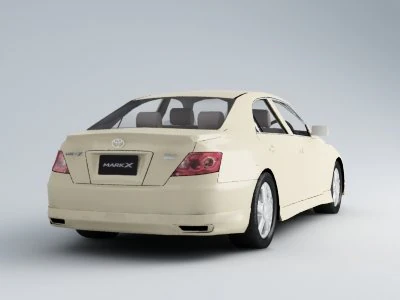 toyota markx 3D Model .c4d .max .obj .3ds .fbx .stl .blend 