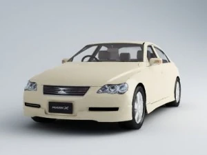 toyota markx 3D Model
