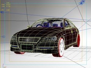 toyota markx 3D मॉडल