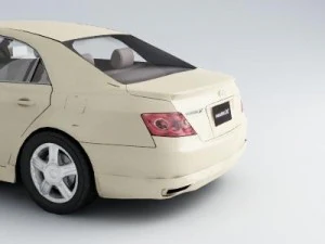 toyota markx 3D Model