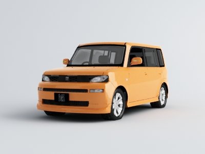 toyota bb 3D Model .c4d .max .obj .3ds .fbx .stl .blend 