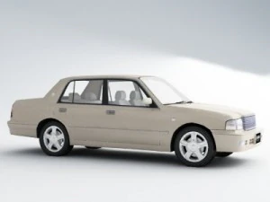 toyota crown sedan 3D Model