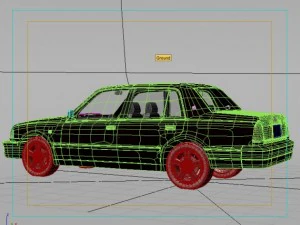 toyota crown sedan 3D Model
