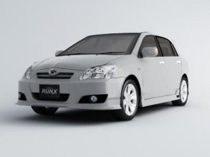 toyota runx 3D Model