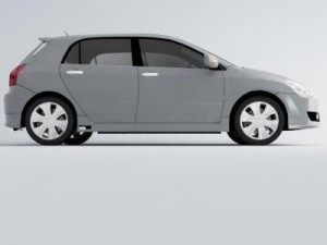 toyota runx 3D 模型