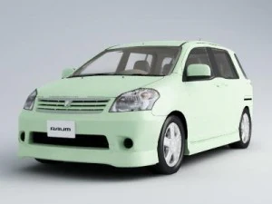 Toyota RAUM Modèle 3D