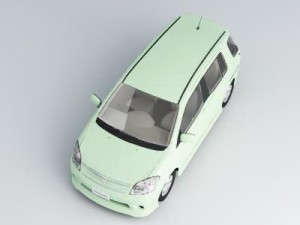 toyota raum 3D Модель