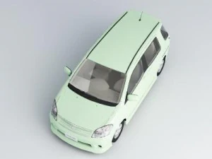 toyota raum 3D Model
