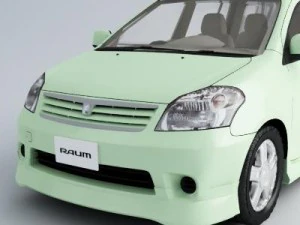 toyota raum 3D Model