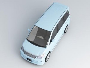 toyota noah Modelo 3D