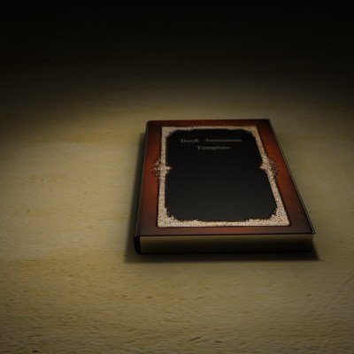 book animate open 3D 모델 .c4d .max .obj .3ds .fbx .stl .blend 