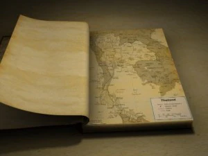 book animate open 3D Model