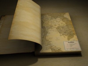 book animate open 3D 모델