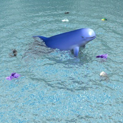 irrawaddy dolphin 3D Model .c4d .max .obj .3ds .fbx .stl .blend 