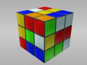rubik cube 3D Model
