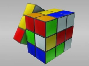 rubik cube 3D Model