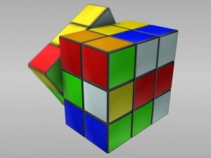 rubik cube 3D Model