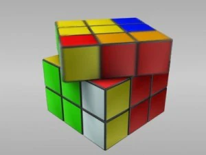 rubik cube 3D Model