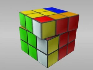 rubik cube 3D Model
