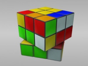 rubik cube 3D Model