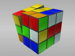 rubik cube 3D Model