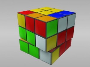 rubik cube 3D Model