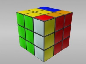 rubik cube 3D Model