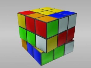 rubik cube 3D Model